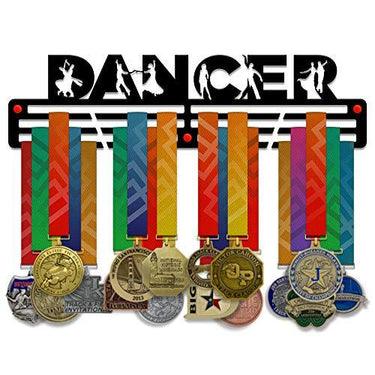 Dance Medal Hanger — Dancer Medal Display Rack - Metallic Art